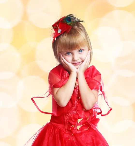 Charming little girl — Stock Photo, Image