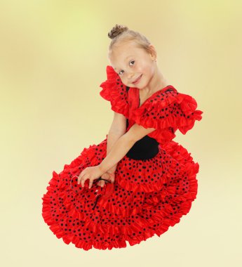 Güzel bir kızın portresi..