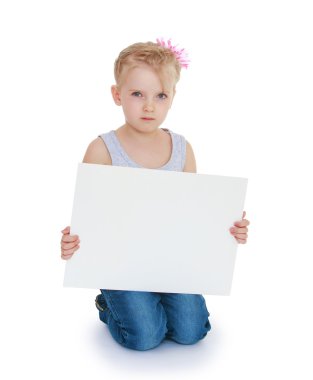 Yaz ruh küçük bir kız.