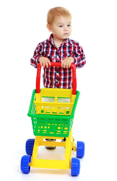 Little boy playing — Stock Photo, Image