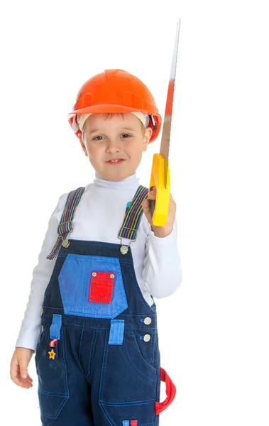 Retrato de estúdio de um menino . — Fotografia de Stock