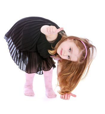 Güzel küçük kız.