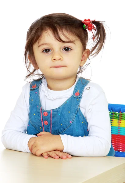 Menina para ocupação interessante . — Fotografia de Stock