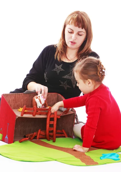 Foto einer jungen Familie. — Stockfoto