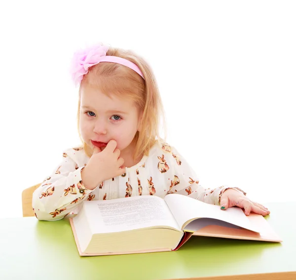 Very young little girl — Stock Photo, Image