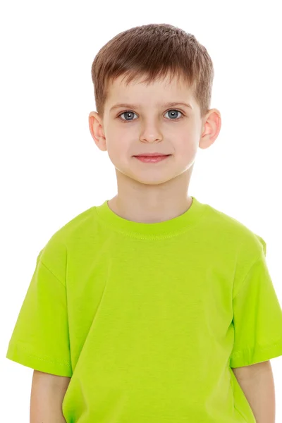 Portrait d'un petit garçon à la ceinture . — Photo