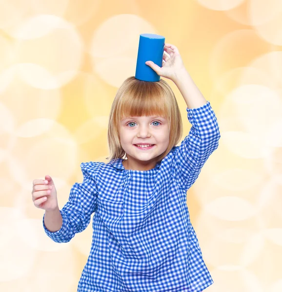 Little girl blonde — Stock Photo, Image