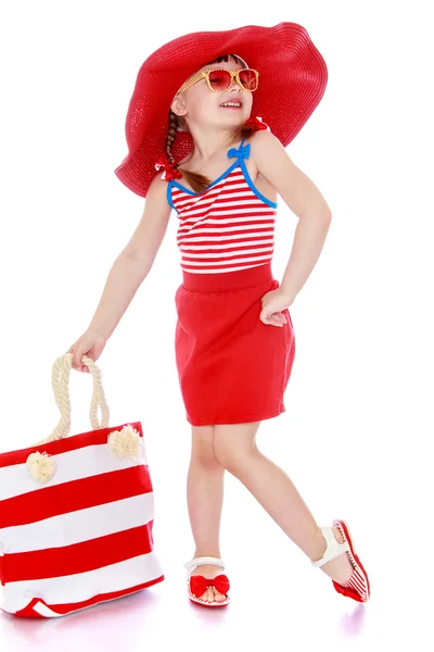 Child on the beach — Stock Photo, Image