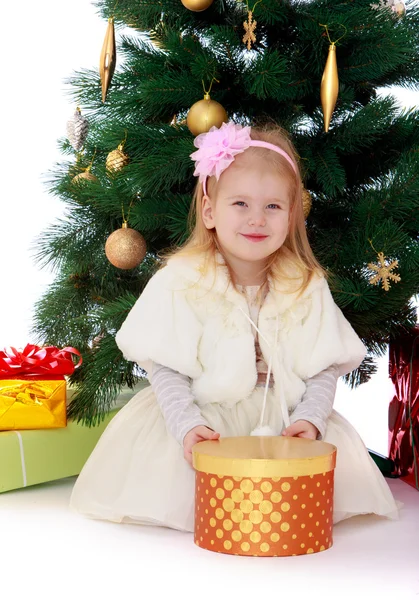 Caucasian little girl — Stock Photo, Image