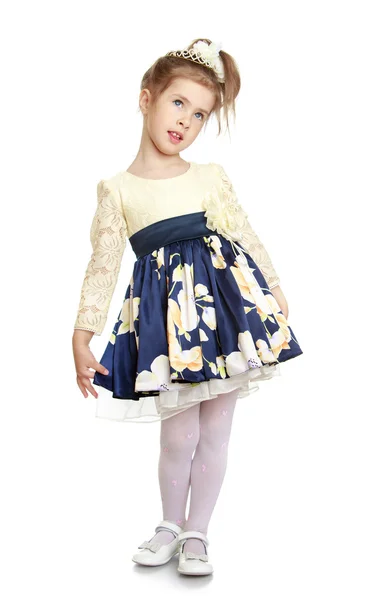 Fashionable little girl — Stock Photo, Image