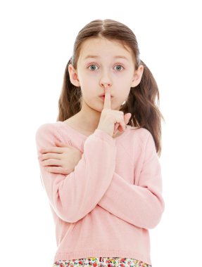 sevimli küçük kız