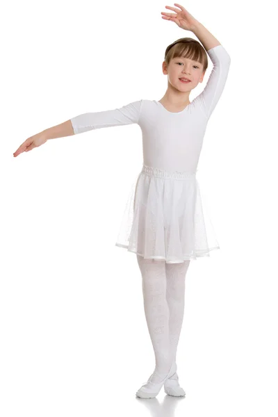 Flicka ballerina — Stockfoto