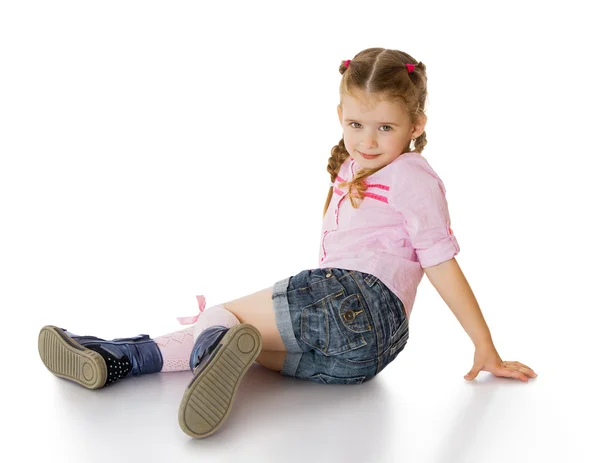 Beautiful little girl — Stock Photo, Image