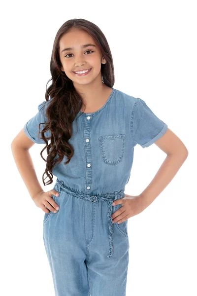 Fashionable schoolgirl — Stock Photo, Image