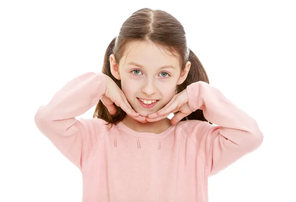 Charmante kleine Ballerina — Stockfoto