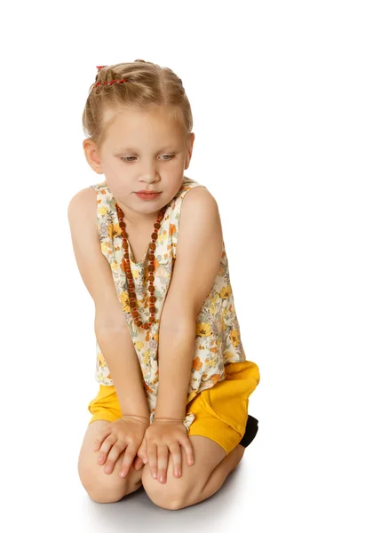 Stylish Little Girl — Stock Photo, Image