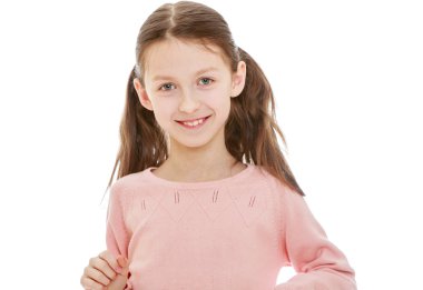 sevimli küçük balerin