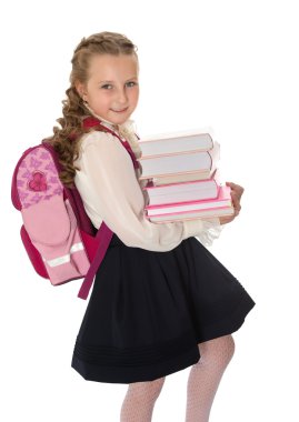 Sevimli kız kız öğrenci