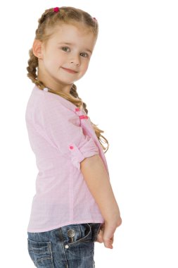 Güzel küçük kız.