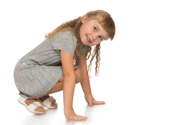 Charming little girl Stock Photo