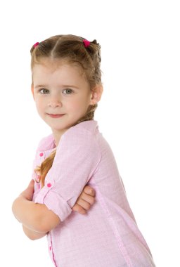Güzel küçük kız.
