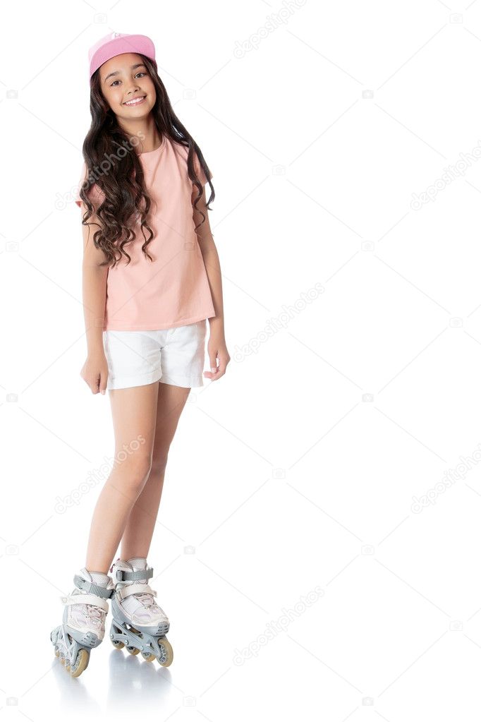 girl on roller skates
