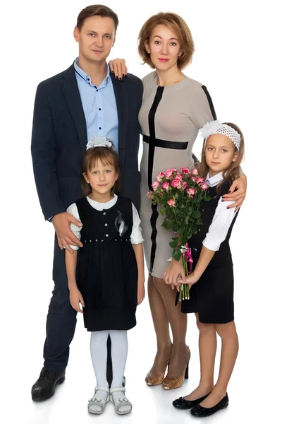 Foto von Eltern mit Kindern — Stockfoto