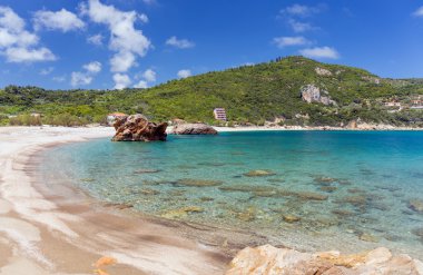 Paltsi beach Pelio, Thessaly, Yunanistan