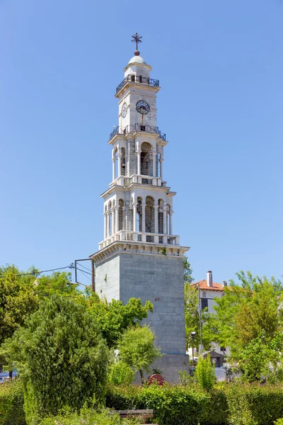 The bell tower of Argalasti village, Pelio, Greece — Stock Photo, Image