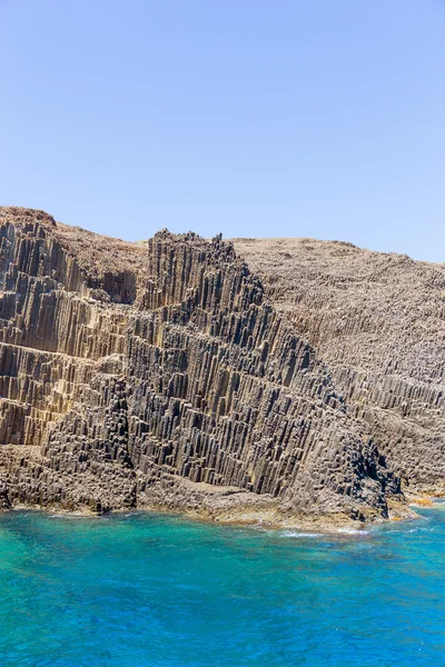 Glaronisia ilhotas rochosas, Milos ilha, Cíclades, Grécia — Fotografia de Stock