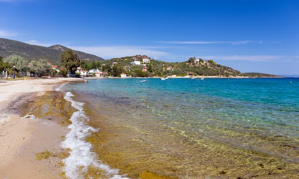 Megali Velanidia beach, magnézia, Görögország Stock Kép