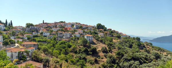 View Trikeri Village South Pelio Thessaly Greece — Stok fotoğraf