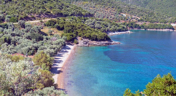 Marathias Beach Pagasetic Gulf Pelio Greece — Zdjęcie stockowe