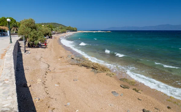 Praia de Lekouna perto de Malesina, Phthiotis, Grécia — Fotografia de Stock