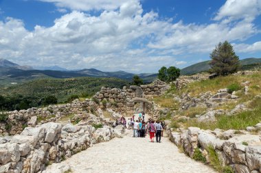 Archaeological site of Mycenae, Greece clipart