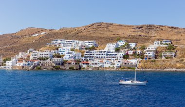 Merichas, Kythnos Adası, Kiklad Adaları, Yunanistan görünümünü