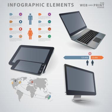 yüksek kaliteli iş Infographic elemanları