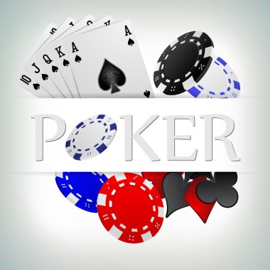Poker kumar fişleri posteri .