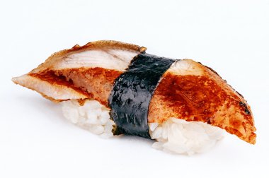 Unagi suşi ile yılan balığı balık