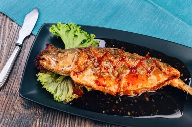 Sağlıklı levrek balığı