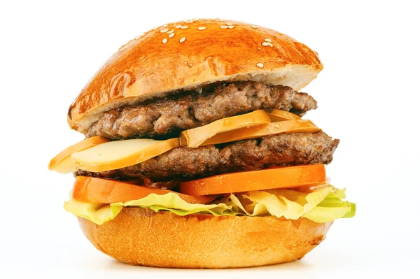 大的汉堡包 免版税图库图片