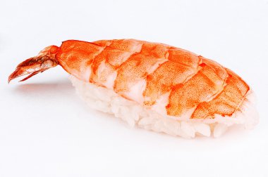 Suşi ile taze karides