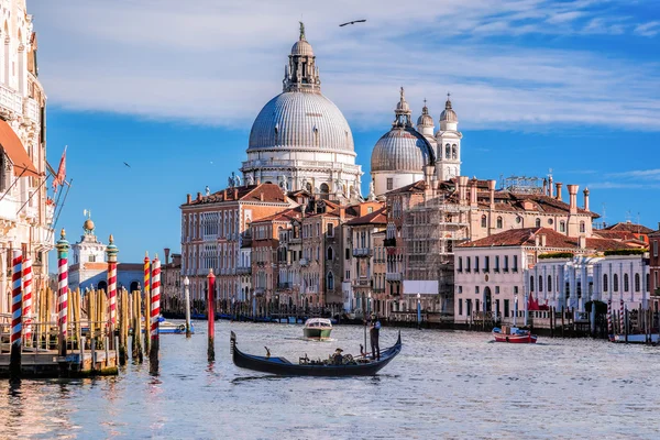 Grand Canal avec télécabine à Venise, Italie — Photo