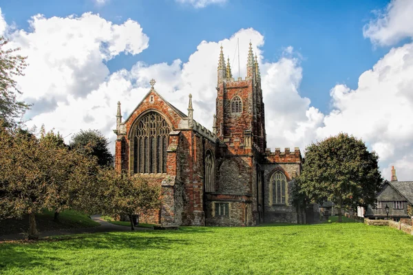 St. Mary's kerk in Totnes, Engeland, Uk — Stockfoto