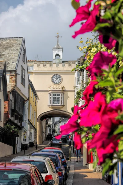 Історичні Totnes в Девон, Англія, Великобританія — стокове фото