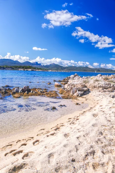 Plaża Capriccioli Wyspie Sardynia Włochy — Zdjęcie stockowe