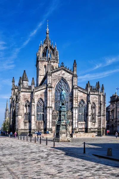 St. Giles Cathedral in Edinburgh, Schotland — Stockfoto