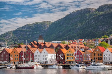 Bergen, Unesco Dünya Mirası, Norveç'te ünlü Bryggen Caddesi