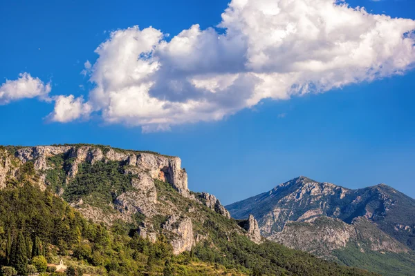 Удивительный вид на ущелья каньона Вердон в Провансе, Франция. Provence-Alpes-Cote d 'Azur . — стоковое фото