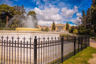 Atina, Yunanistan çeşme ile Zappeion